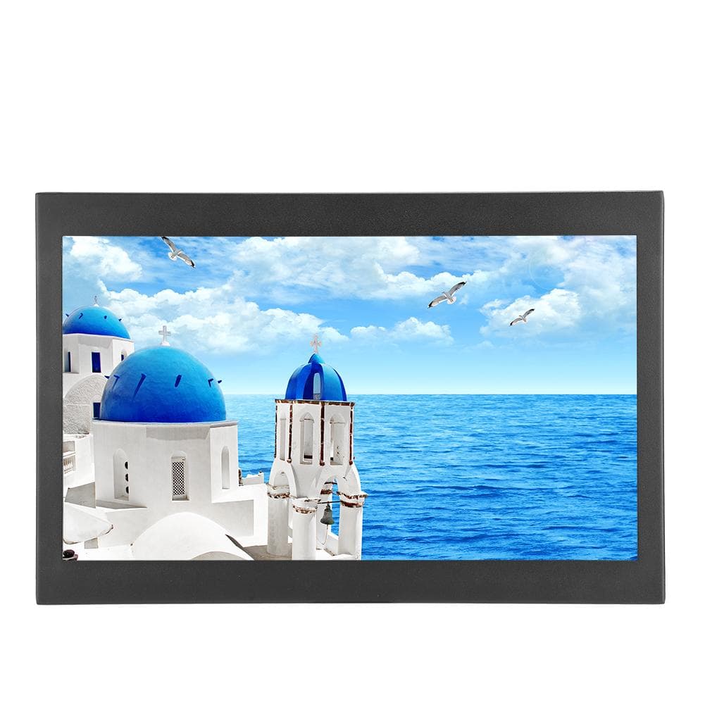 13.3 Inch Capacitive Multi Touch Screen Full HD 16:9 Widescreen Embedded Industrial Monitor Full EU Plug