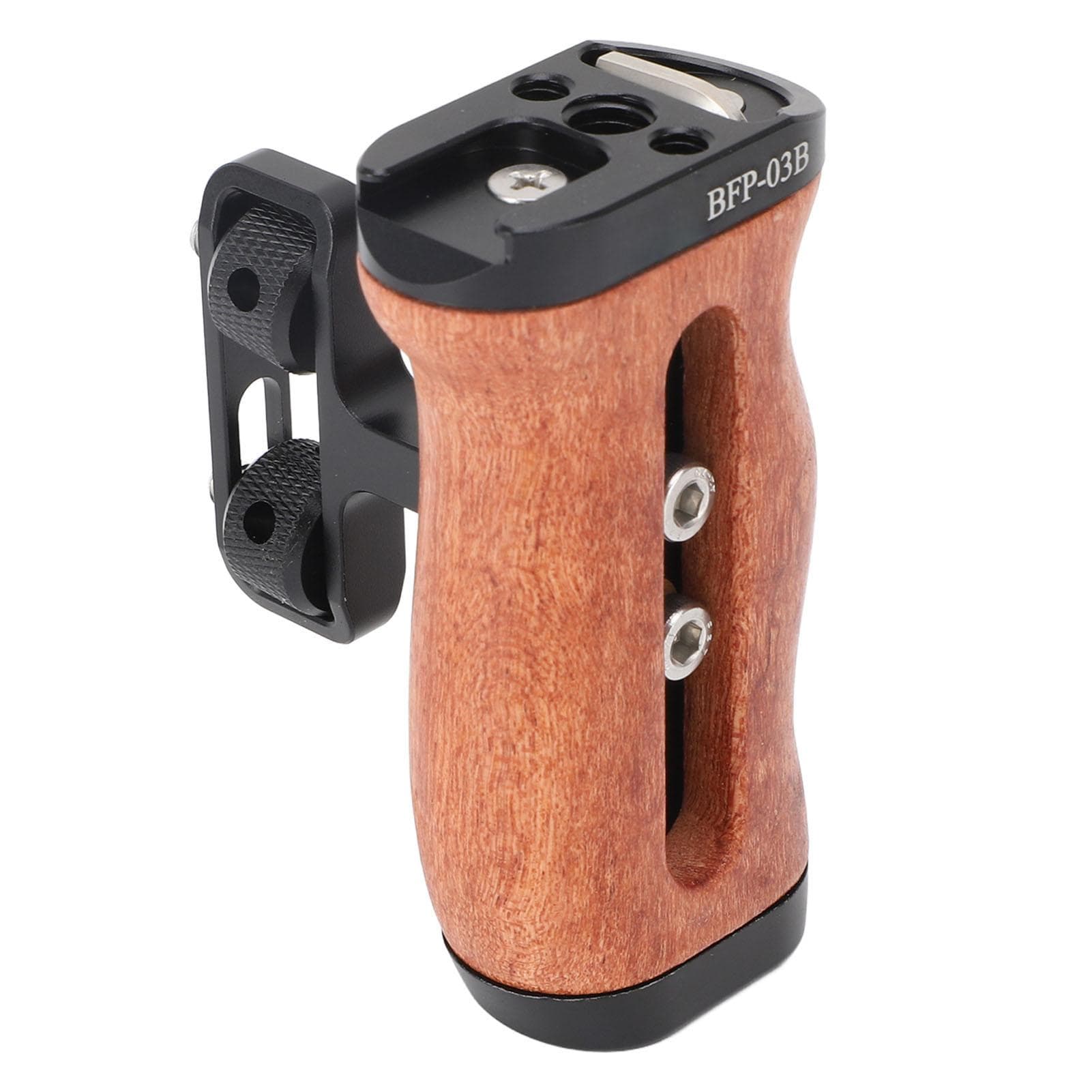 Camera Cage Side Handle Grip 14 Inch Screw Mount Chute Structure Ergonomic Design Camera Cage