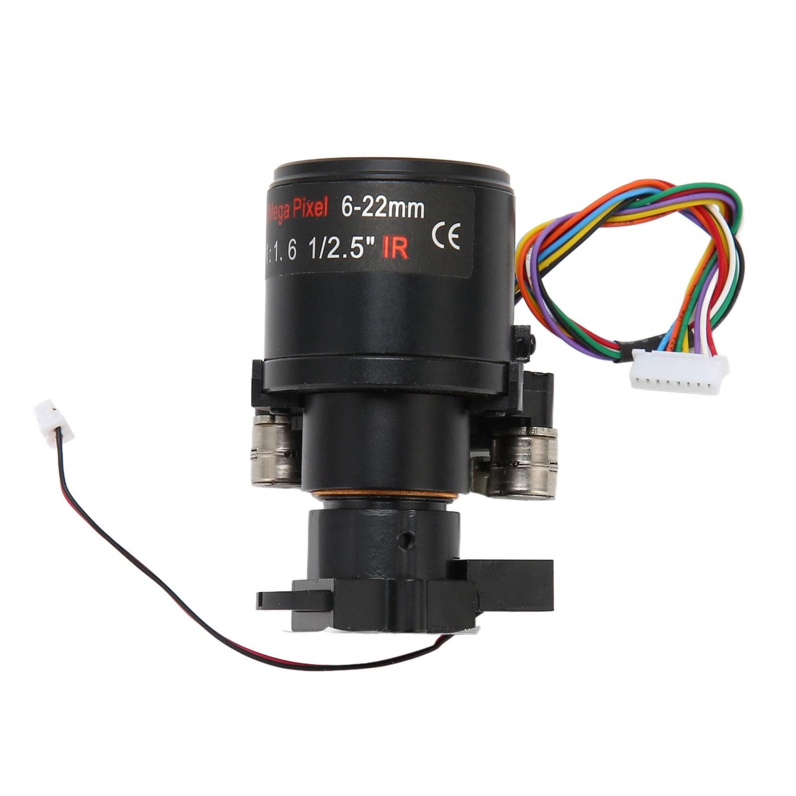 Motorized Zoom Lens 6?22mm 5MP Focal Length High Precision Auto Zoom Autofocus IR Correction D14