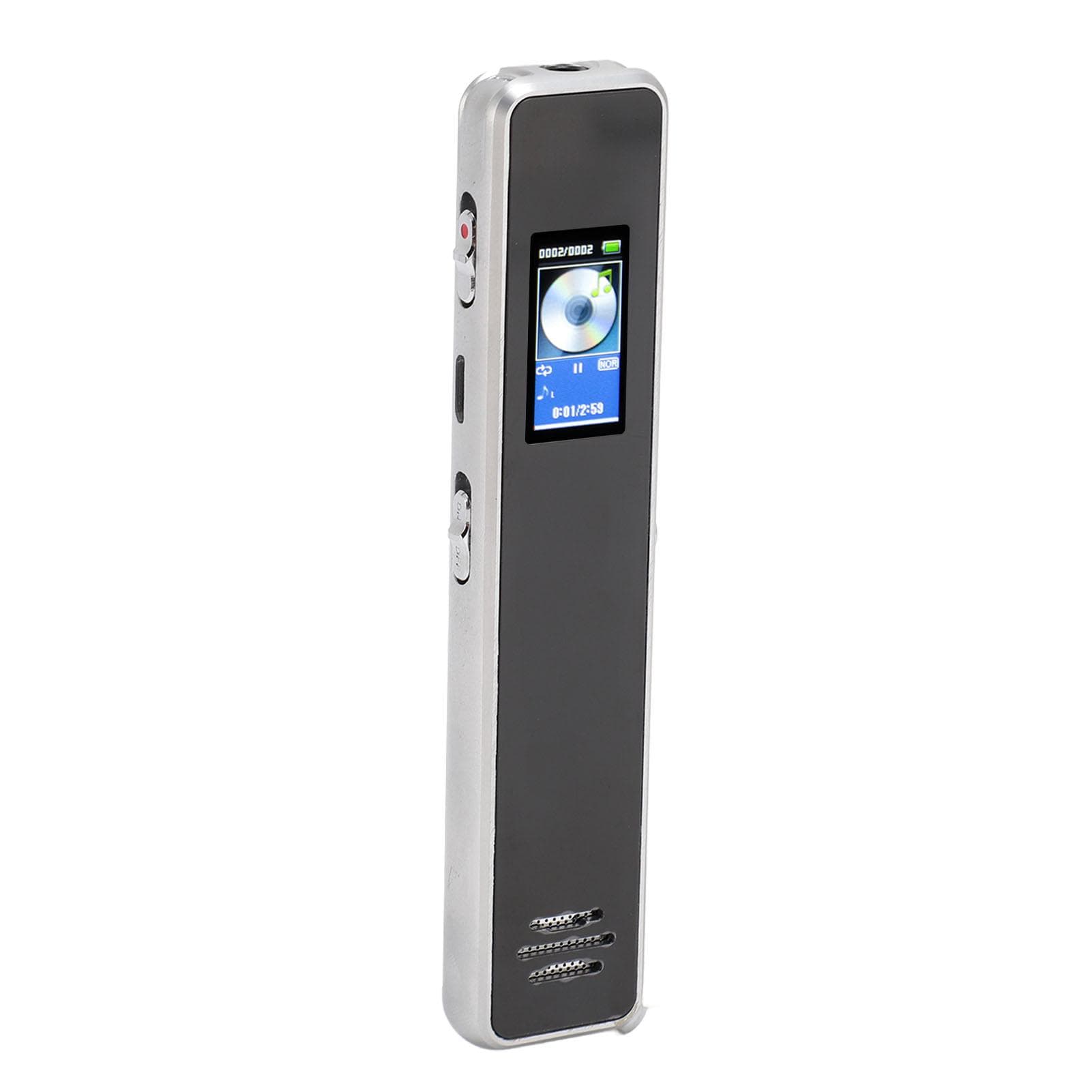 Voice Recorder HD Noise Reduction Voice Activated Speech to Text MP3 Playback Portable Recording 4G