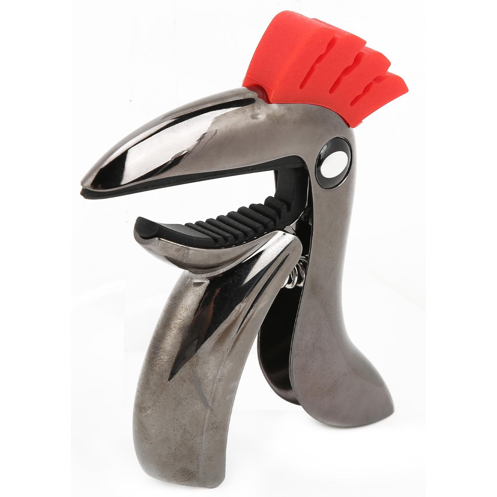 Bird Shape Guitar Capo Zinc Alloy Easily Switch Folk Pop Musical Instruments AccessoriesGlossy black