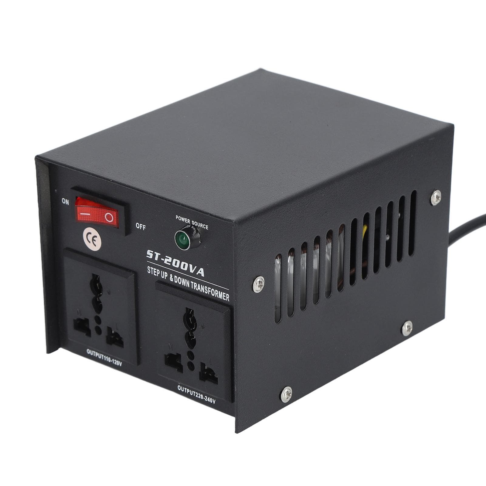 200W Power Voltage Converter Step Up Buck Transformer for Electrical Devices