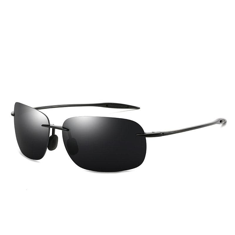 New Men Rimless Sunglasses Sport Driving Ultra Light Glasses Stylish UV Protection