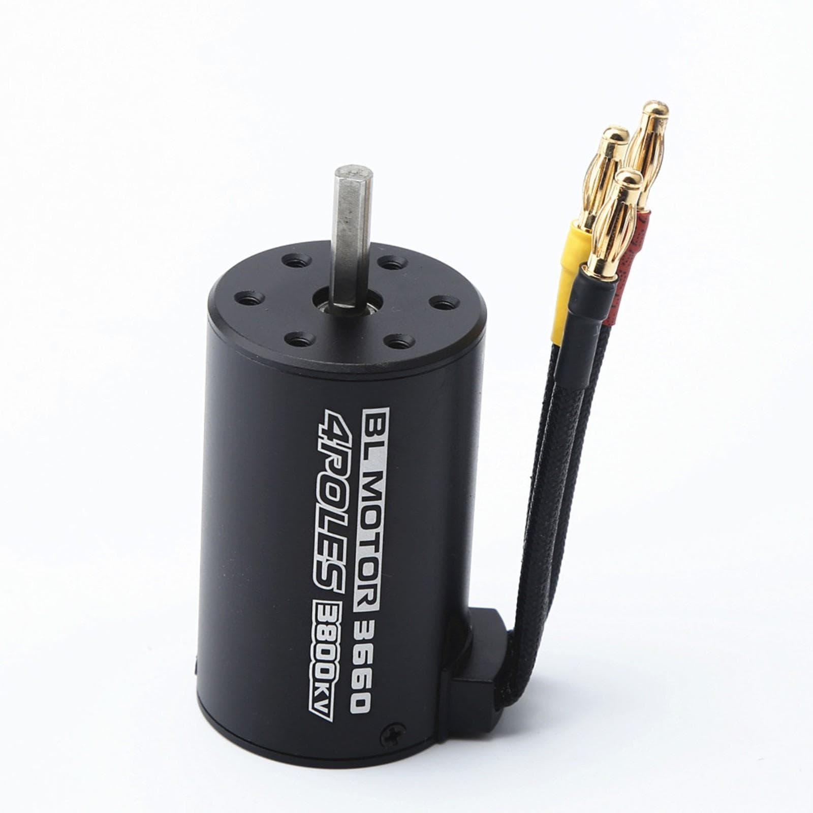 Waterproof 3660 3800KV Brushless Motor for 1/8 1/10 Remote Control Car Truck 3800KV black