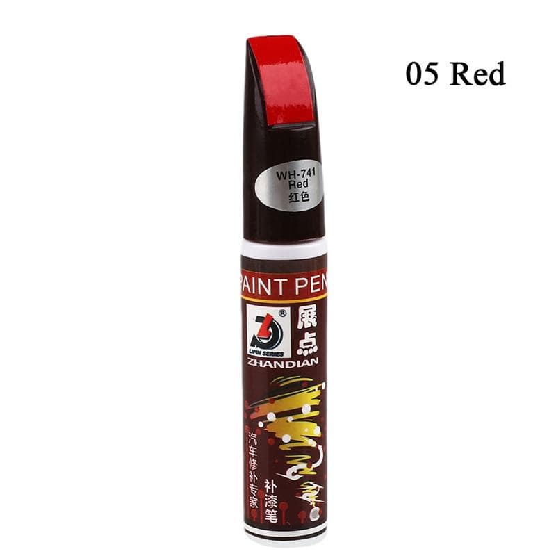 Professional Car Paint Non-toxic Permanent Water Resistant Repair Pen Waterproof Clear Car Scratch Remover Painting Pens 1 pc red