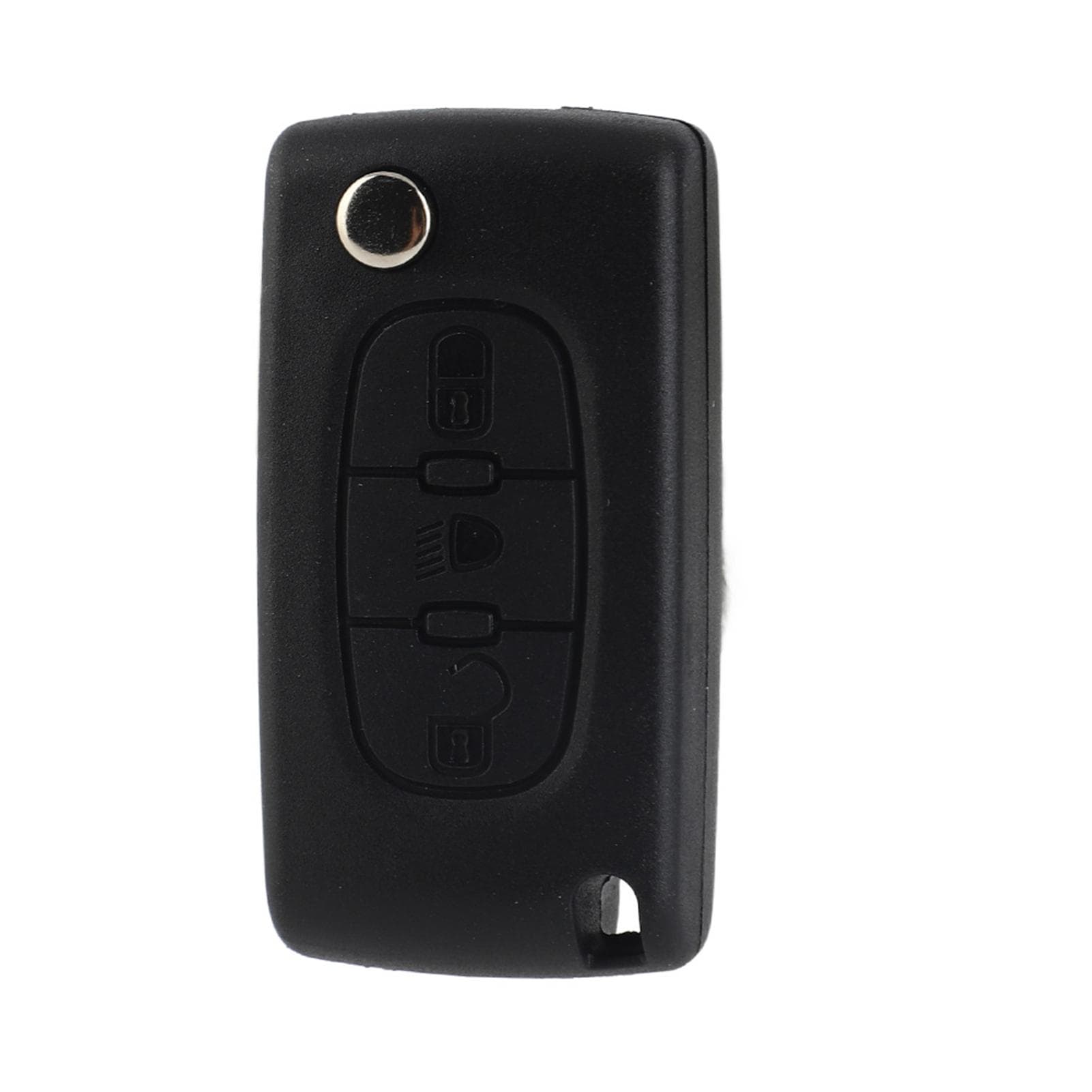 3Button Car Remote Flip Key Fob Case Blade Cover Shell Fit for C3 C4 C5 C6 Picasso white