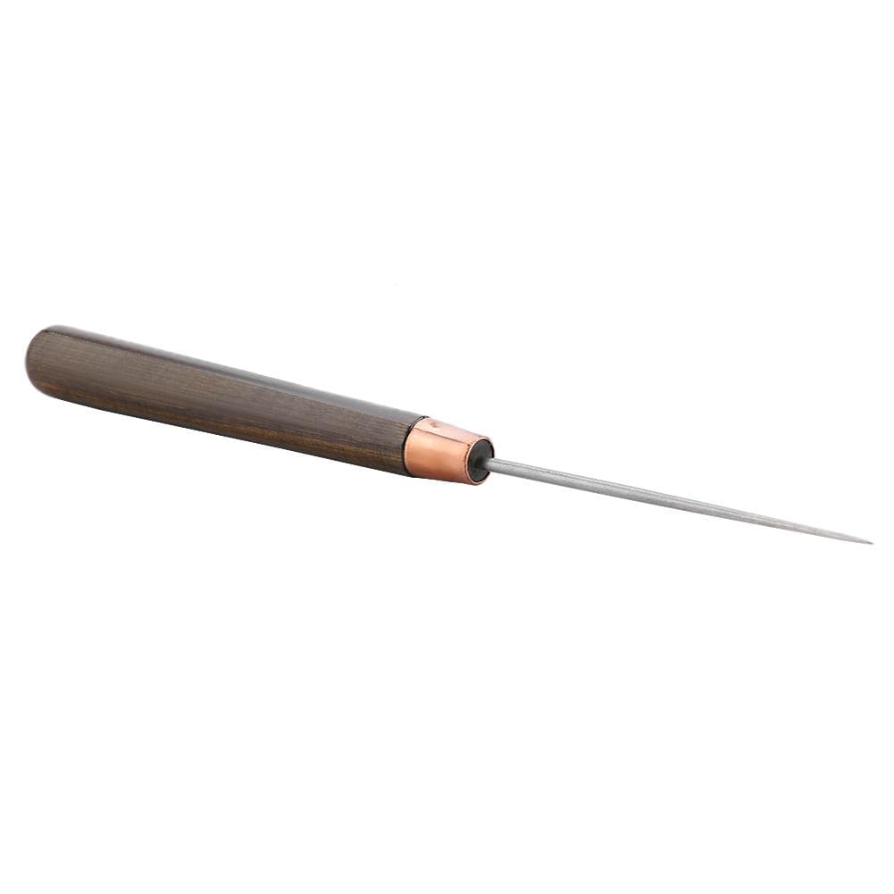 1 Box 50pcs 16.5cm Wooden Handle Cloth Awl Tool Knitting Assembly Leather Awl Tool Set