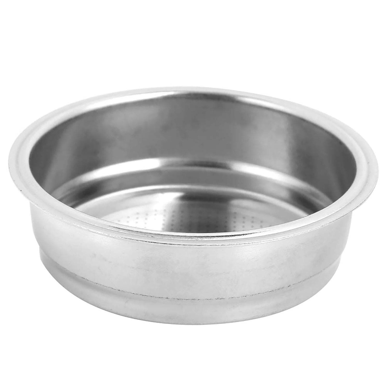 51mm Single Layer Stainless Steel Coffee Machine Filter Strainer Bowl Fit for DeLonghi L
