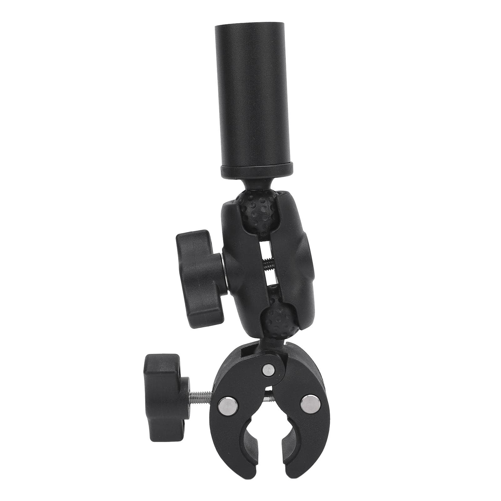 Clamp Mount and Adaptor for Mini Dishy Antenna Aluminum Alloy Adjustable Angle Car RV Ladder Pole