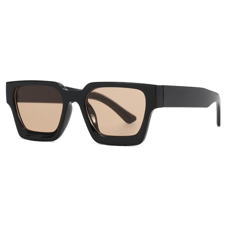 Vintage Square Sunglasses Women Oversized Retro Green UV400 Protection Fashion Shades Goggle for Men and Women