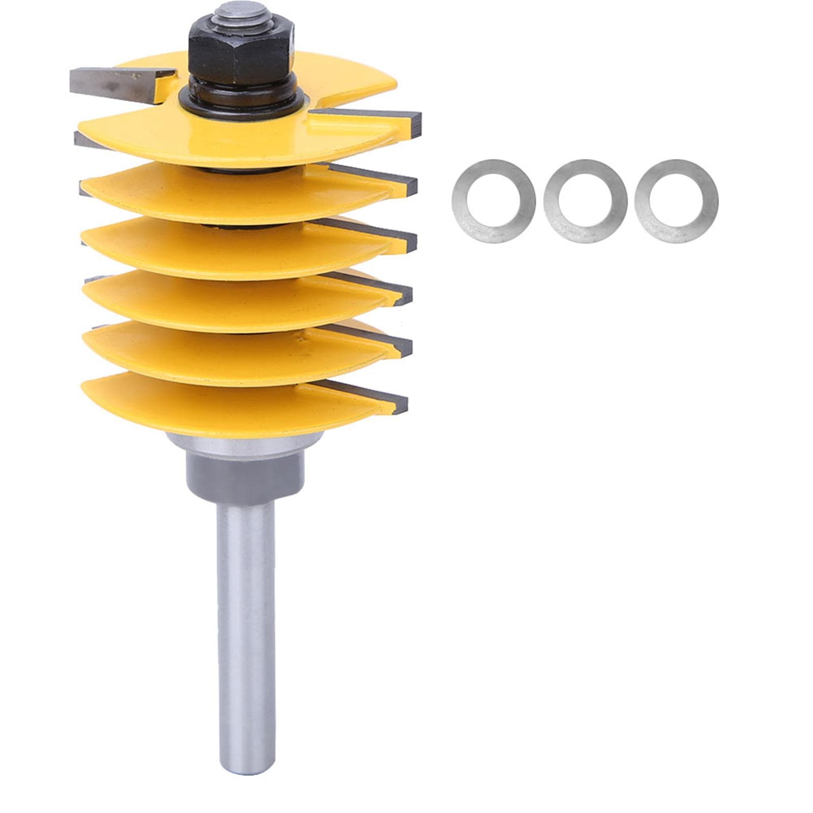 8mm Shank Finger Joint Router Bit Woodworking Milling Tenon Joint Cutter