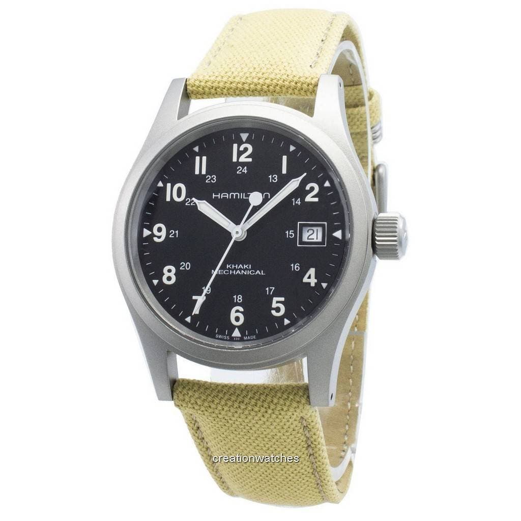 Hamilton Khaki Field H69439933 Mechanical Movement Men's Watch black