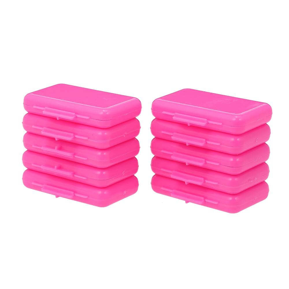 10PCS Teeth Wax Kit Pain Relief for Orthodontic Braces Wearers 1 Box of 5 pink