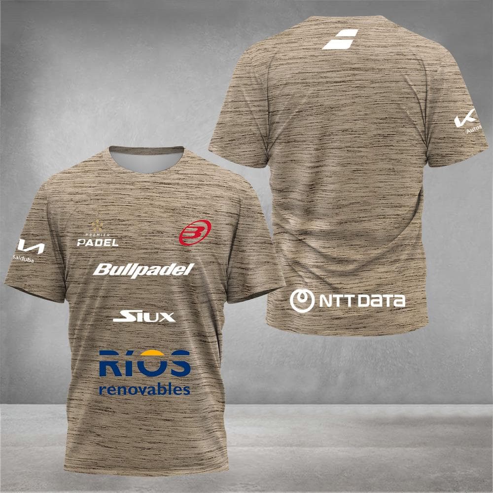 Quick Dry Breathable Padel Tennis Fans T-shirt Men's Tennis Training Short Sleeve Clothing Summer 3D Print O-neck T Shirts Top 4XL