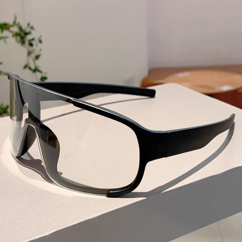 Luxury Brand Designer Vintage Sport Goggle Sunglasses Oversized Windproof For Women Men Outdoor Skiing Punk Shades