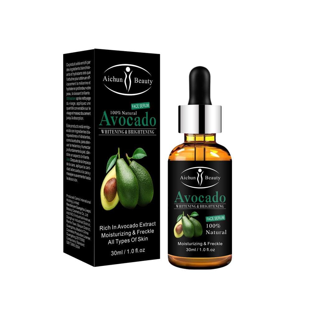 Aichun Beauty 30ml Serum Series Vitamin E Whitening Moisturizing Essence Aloe Vera Nourish Anti-Aging Firm Smoothing Repair Essential Face Avocado Seruml