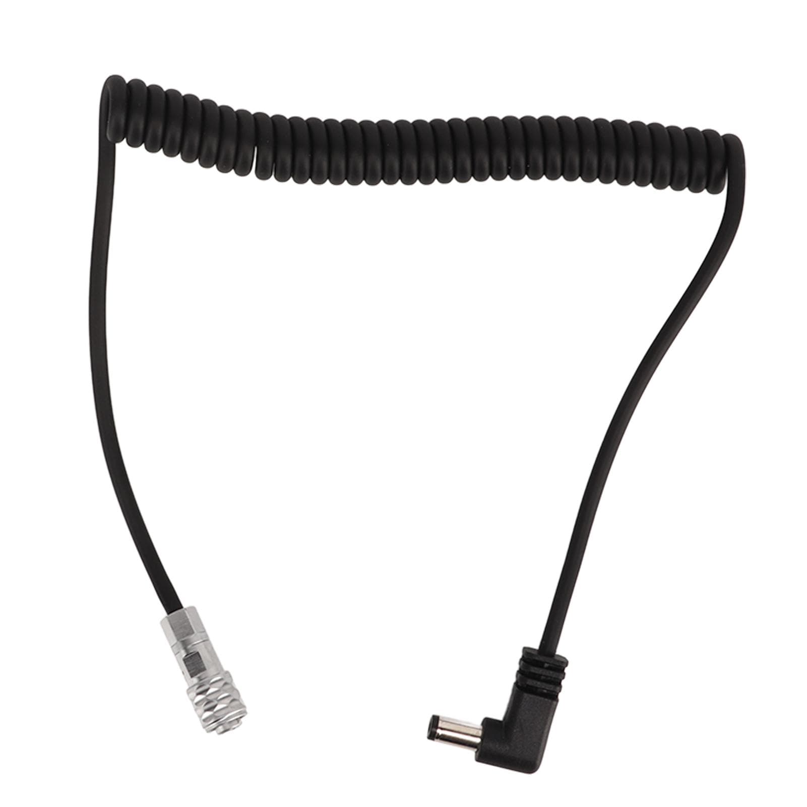 2Pin Spring Power Cable Plastic DC Camera Spring Power Supply Cord Replacement Accessory for BMPCC