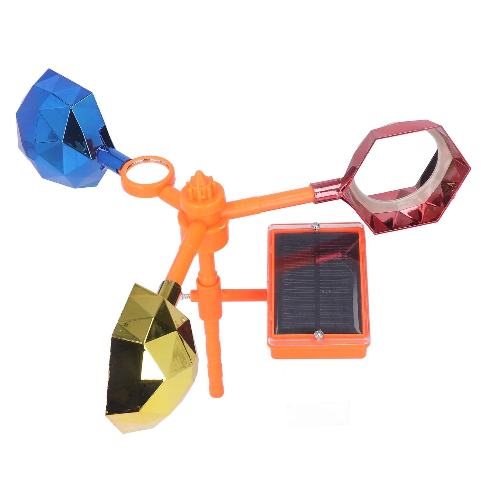 Sound Light Bird Repeller 360 Degree Light Reflection Large Volume Solar Sound Alarm Bird Deterrent