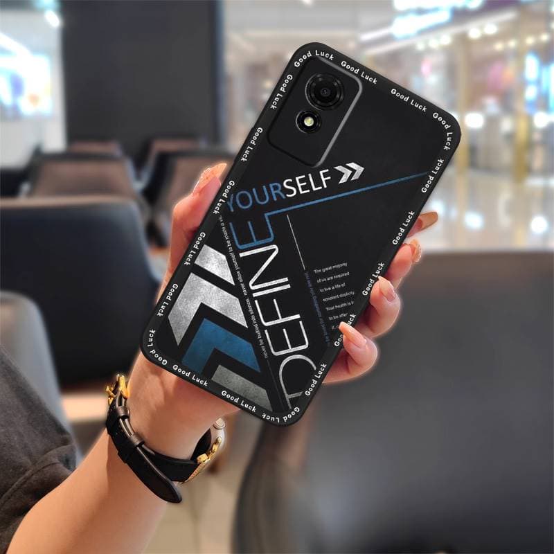 Back Cover Shockproof Phone Case For TCL 501/T433D Cartoon Fashion Design Silicone Soft case Graffiti Protective Cute TCL 501/T433D