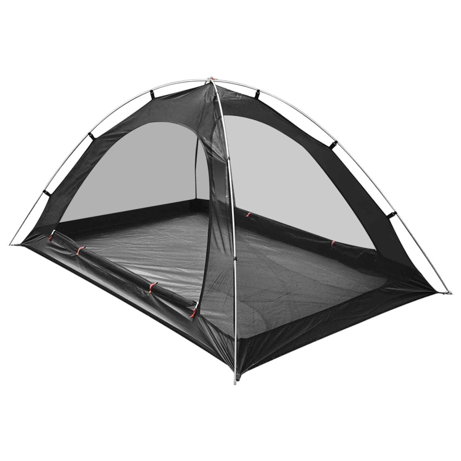 2 Person Ultralight Mosquito Net Tent Mesh Portable Camping Mosquito Net Tent black