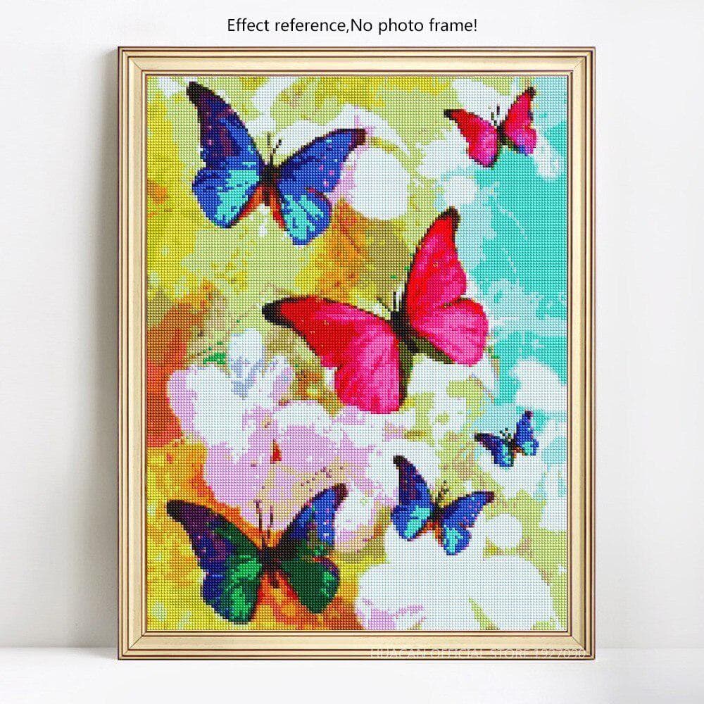 5D DIY Diamond Painting Full Square Animal Butterfly Embroidery Sale Rhinestone Picture 20X30