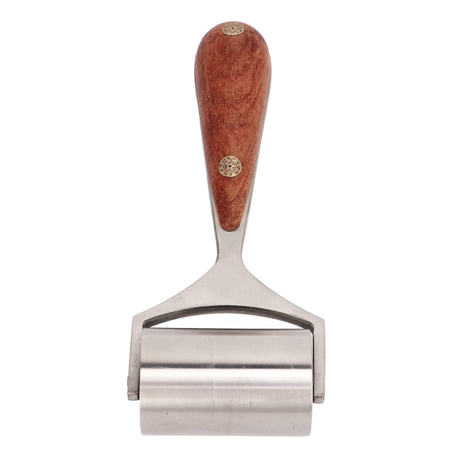 Leather Roller High Hardness Ergonomic Professional Leather Press Roller for DIY Leather Crafts