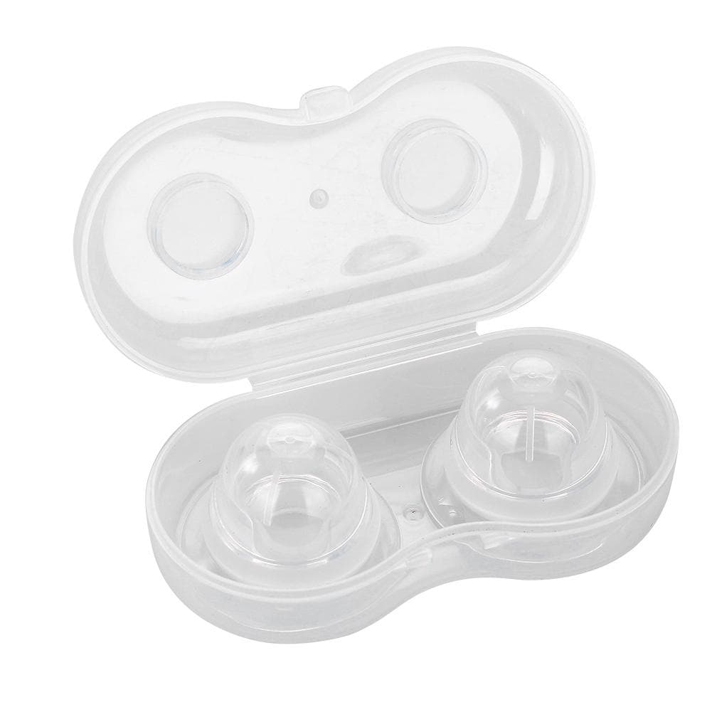 1 PairSet Silicone Nipple Corrector Nipple Pullers for Flat Inverted Nipples Breastfeeding Aid