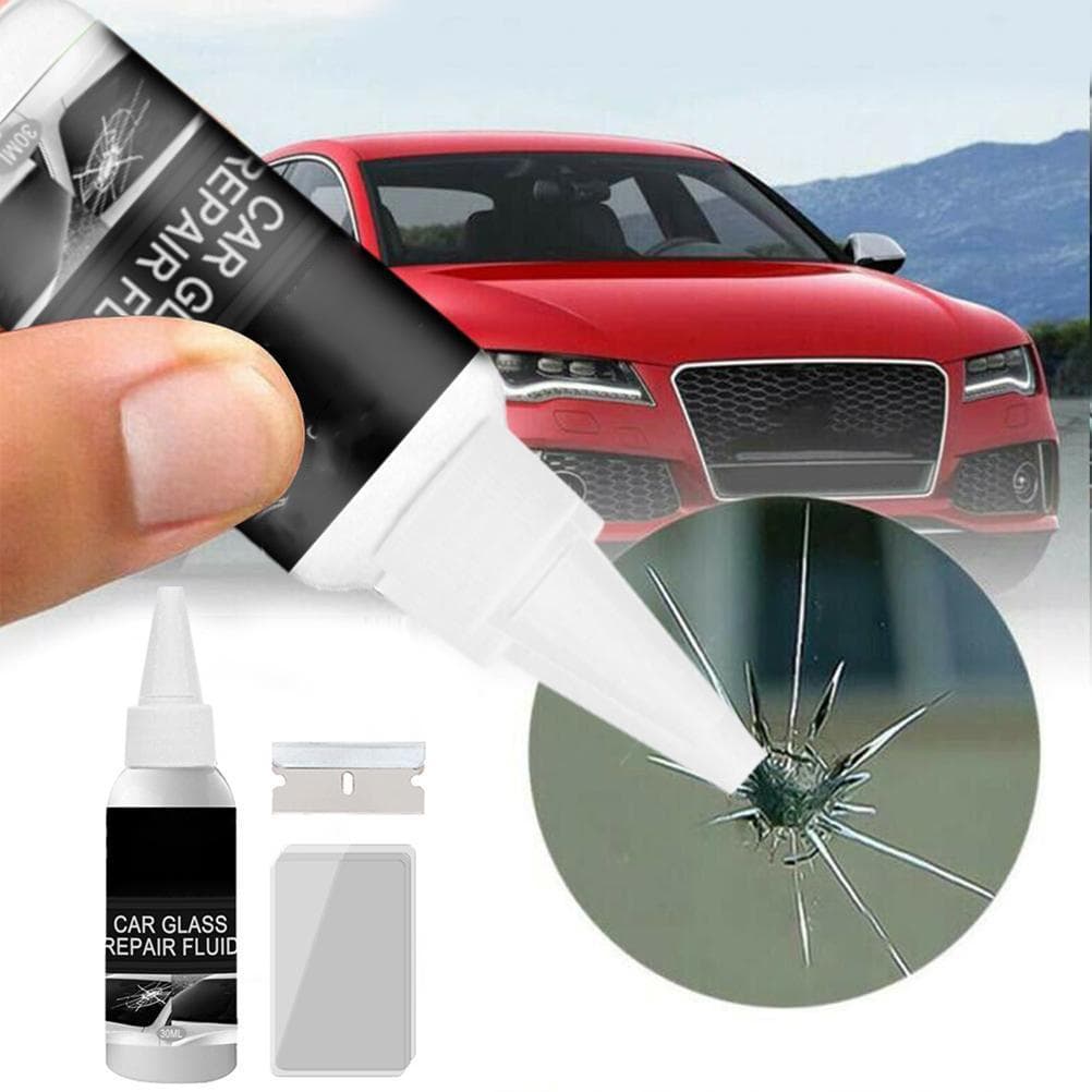 DIY Car Windshield Repair Tool Windscreen Scratch Crack Restore Auto Window Repair