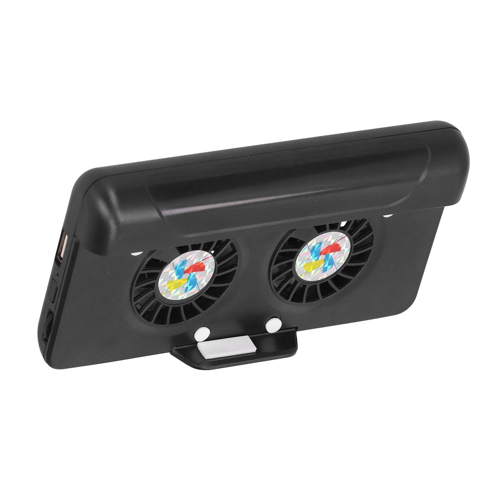 Multi Functional Non Slip Double Fan Radiator Heat Dissipation Backclip Mobile Phone Accessory