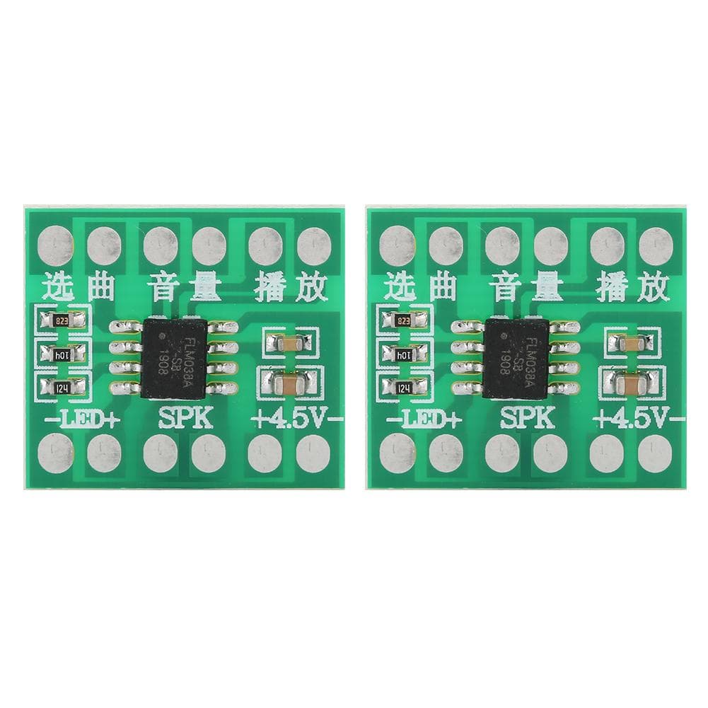2Pcs 38 Music Chip DIY Module Adjustable Volume for Smart Doorbell Musical Toy Accessory
