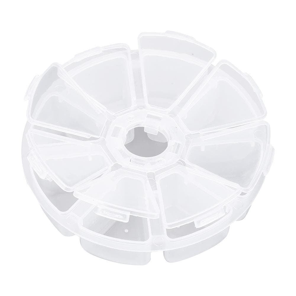 8 Grids Fishing Tackle Storage Box Transparent Waterproof Lure Baits Hook Case