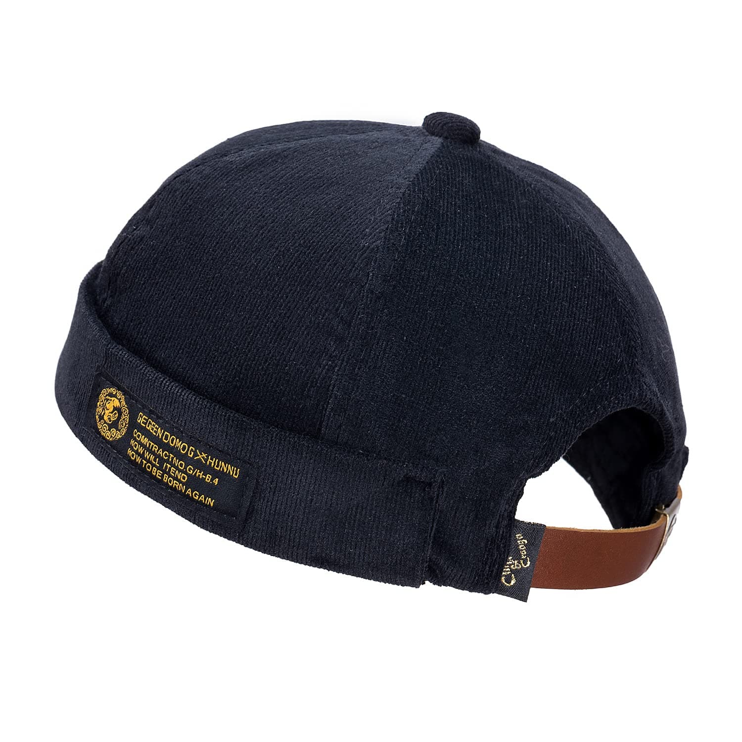 Clape Summer Roll Brimless Stylish Watch Classic Sag Solid Smaller Face Outdoor Men's Cap, Fisherman's Cap, Cap, Cap, Foldable, Round, Color, Unique,