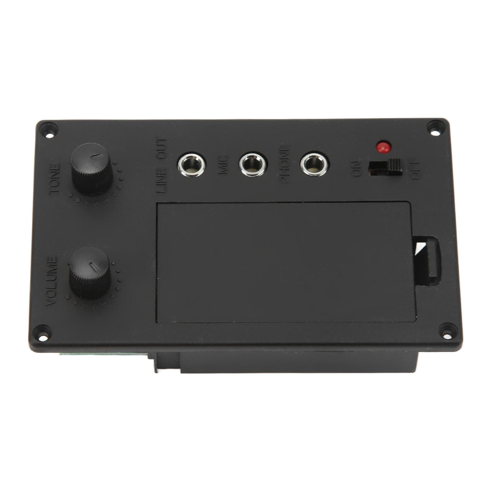 Violin Pickup Adjust Soundstage Silent Operation Metal Plastic Pickup Accessory Black