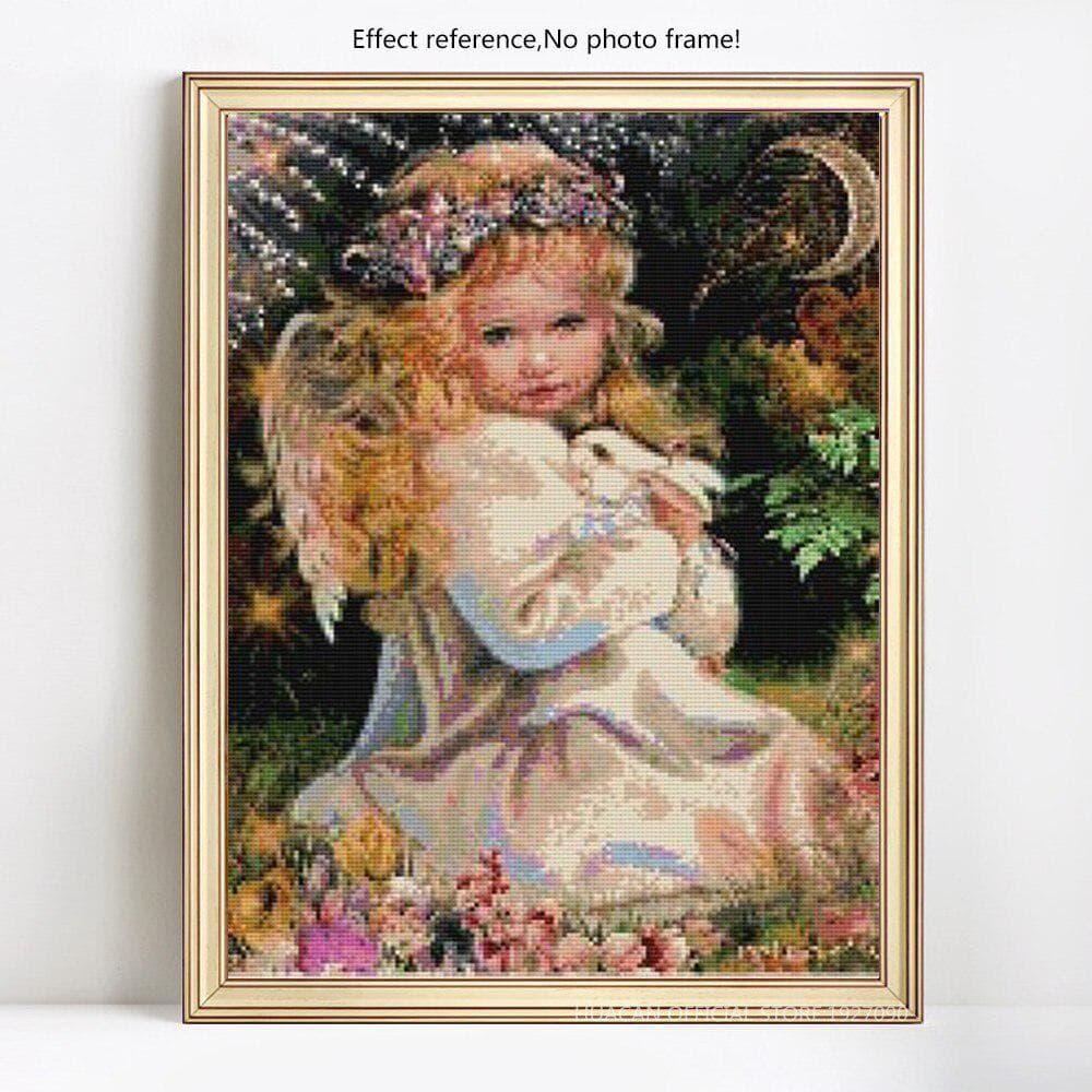 Diamond Painting Full Display Religion Icon Full Roumd Rhinestones Diamond Embroidery Cross Stitch 20X30CM
