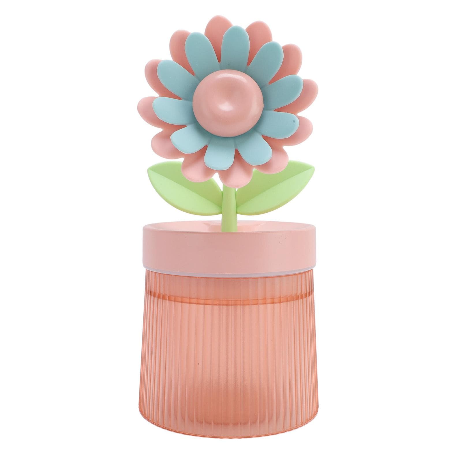 260ML Sunflower Desktop Humidifier Colorful Ambient Light USB Mist Diffuser Portable Humidifier for