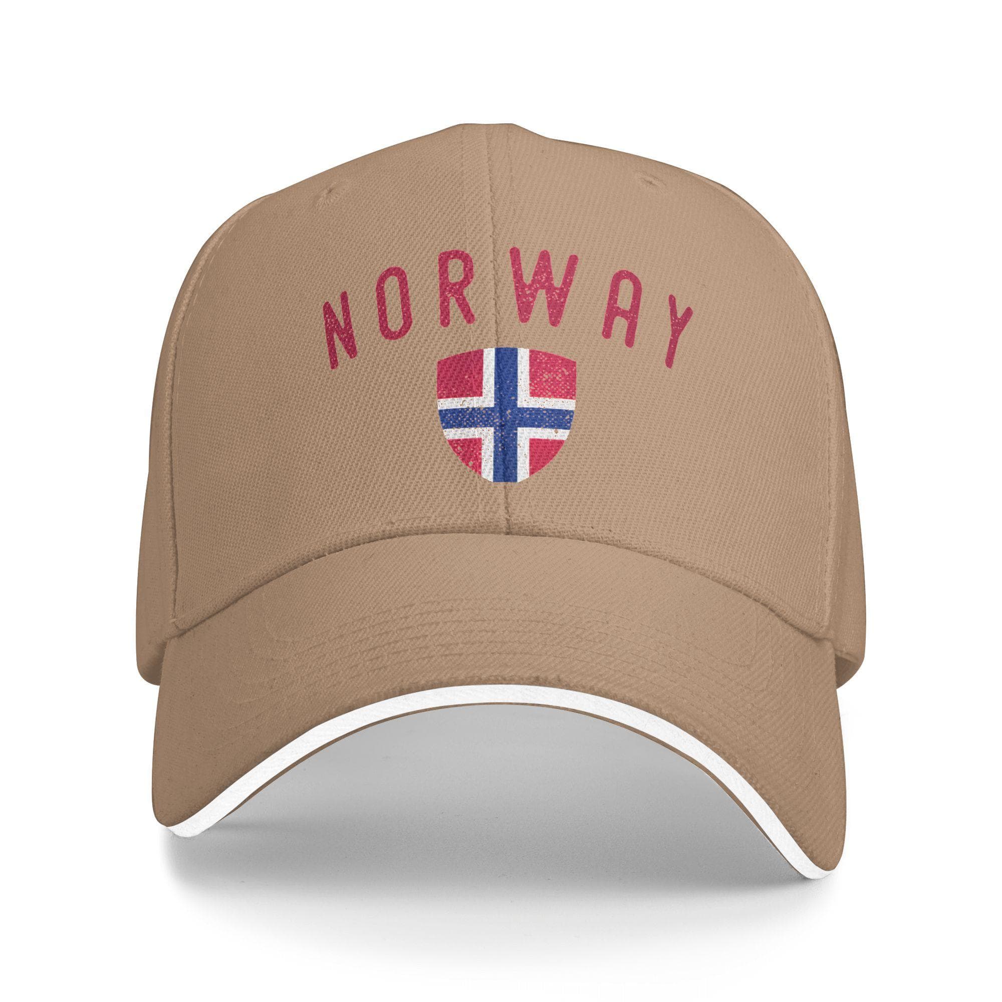 Summer Norway Shield Baseball Cap  Outdoor Sport Classic Print Sun Hip Hop Hats Unisex Adult Dropshipping Baseball Caps One Size