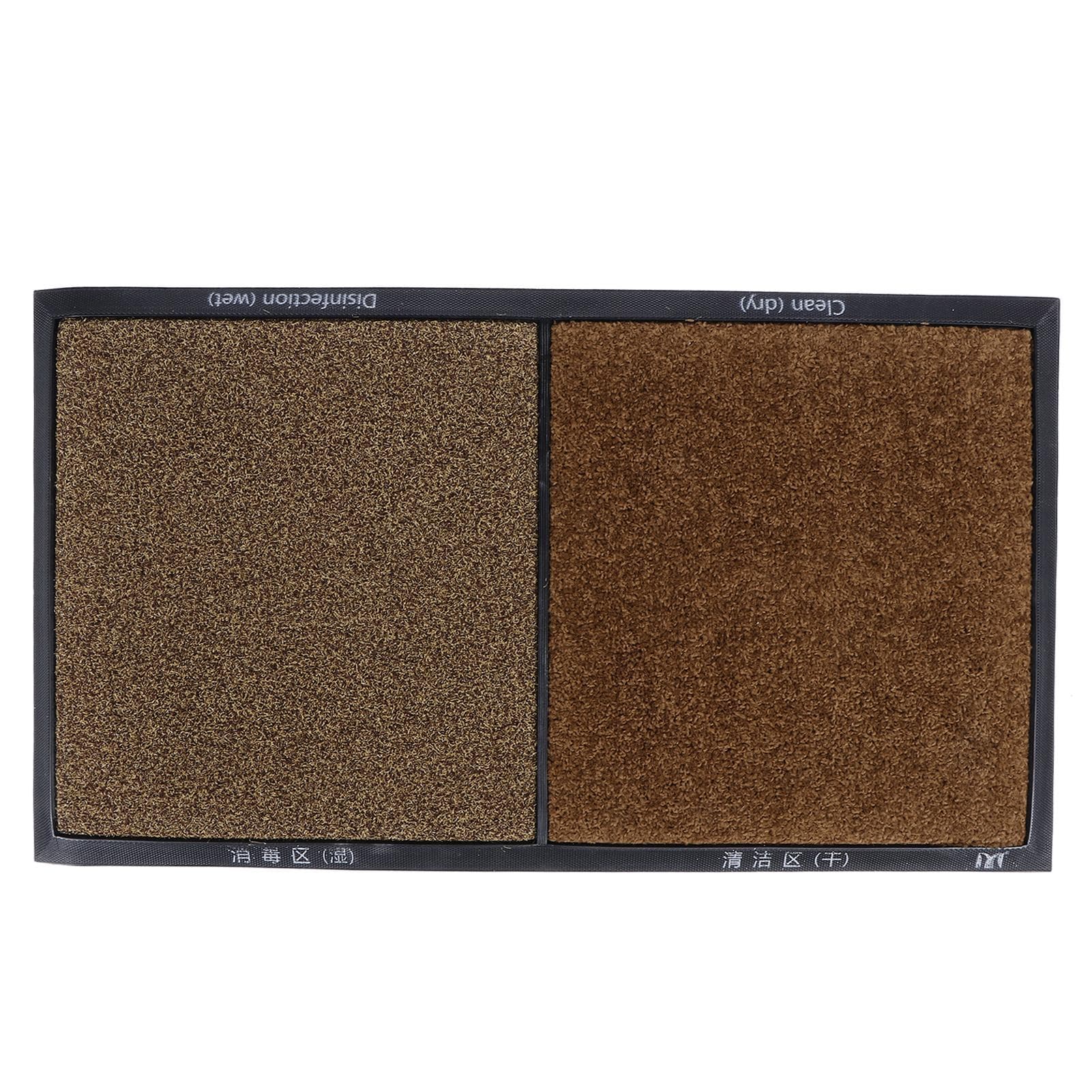 Door Mat Non Slip Dedusting Water Absorption Shoes Clean Floor Mat for Outdoor EntranceBrown brown