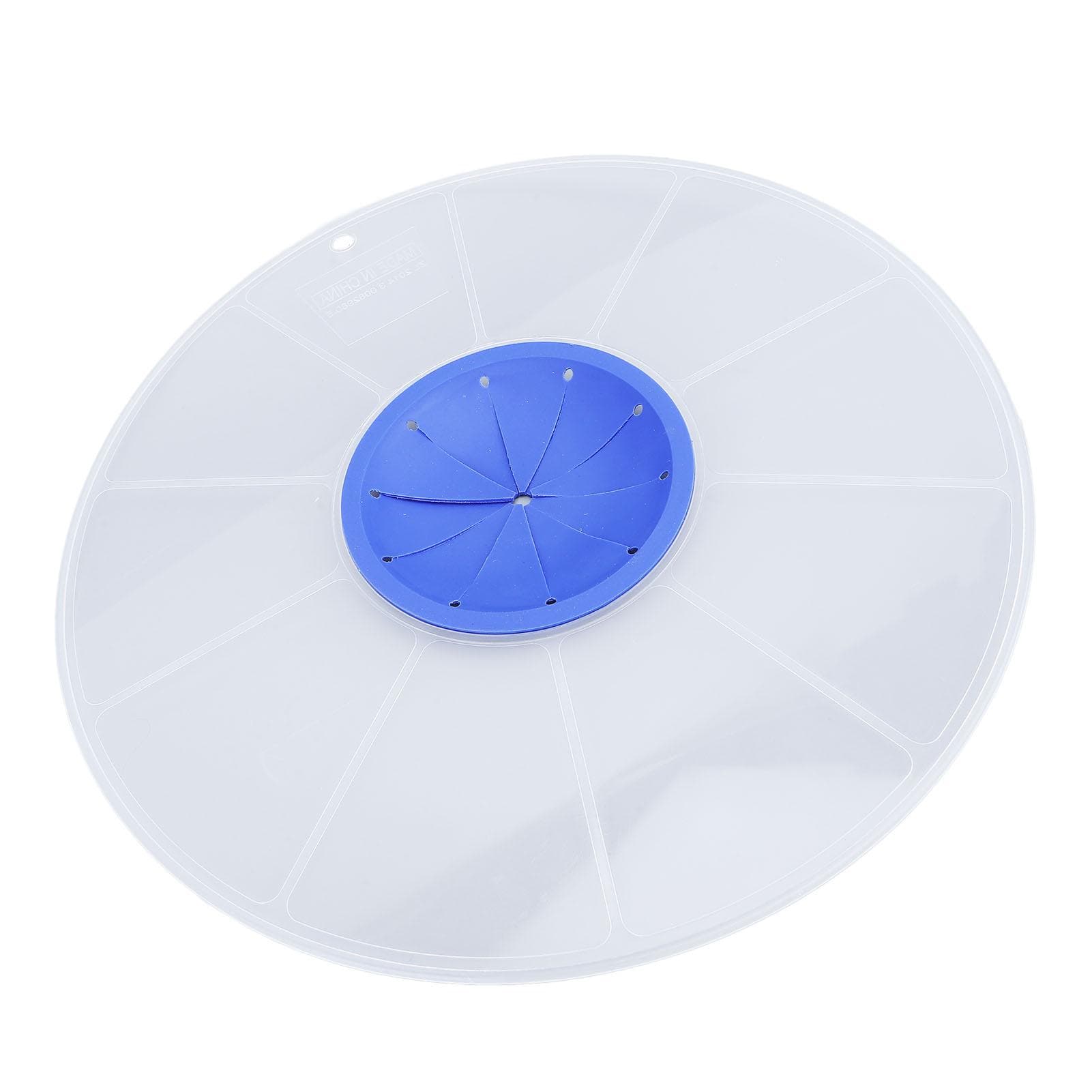 Mixer Splatter Guard 30cm PP Silicone Transparent Mixer Anti Splash Cover for Home Kitchen Baking