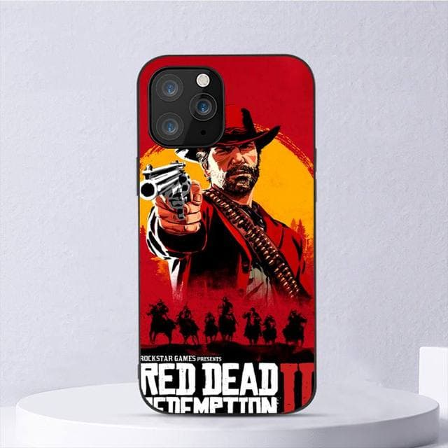 Game Red Dead Redemption 2 Phone Case For Iphone 11 12 Mini 13 14 Pro Xs Max X 8 7 6s Plus 5 Se Xr Shell iPhone13
