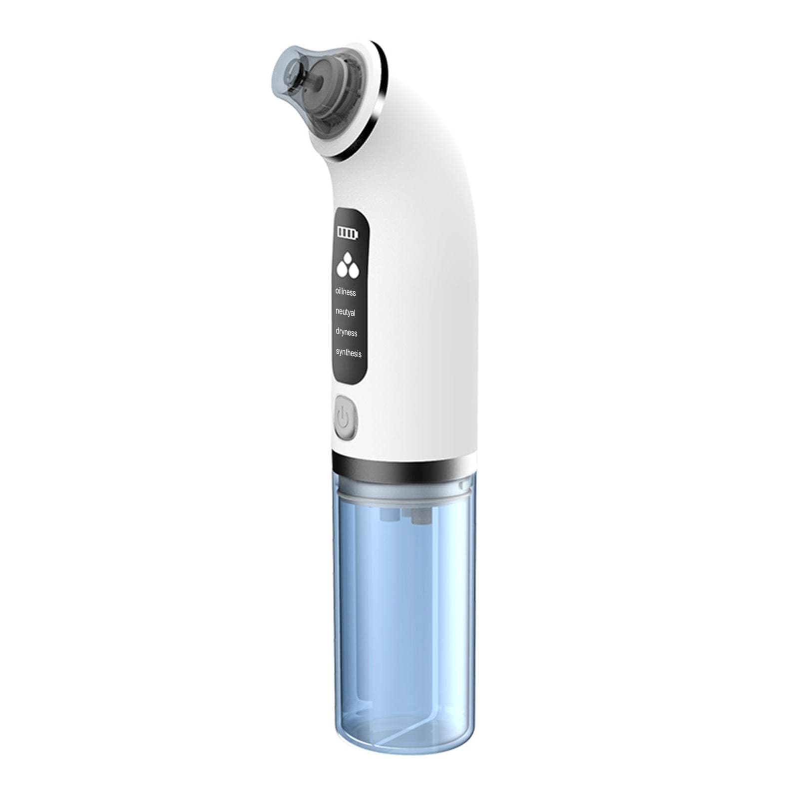 Home Use Small Bubble Blackhead Remover Pore Cleansing Shrinking Rechargeable Blackhead Suction 0 white
