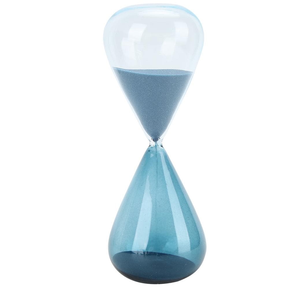 Innovative Cone Shape Unique Sand Clock Timer Glass Birthday Gift Home Table OrnamentM S