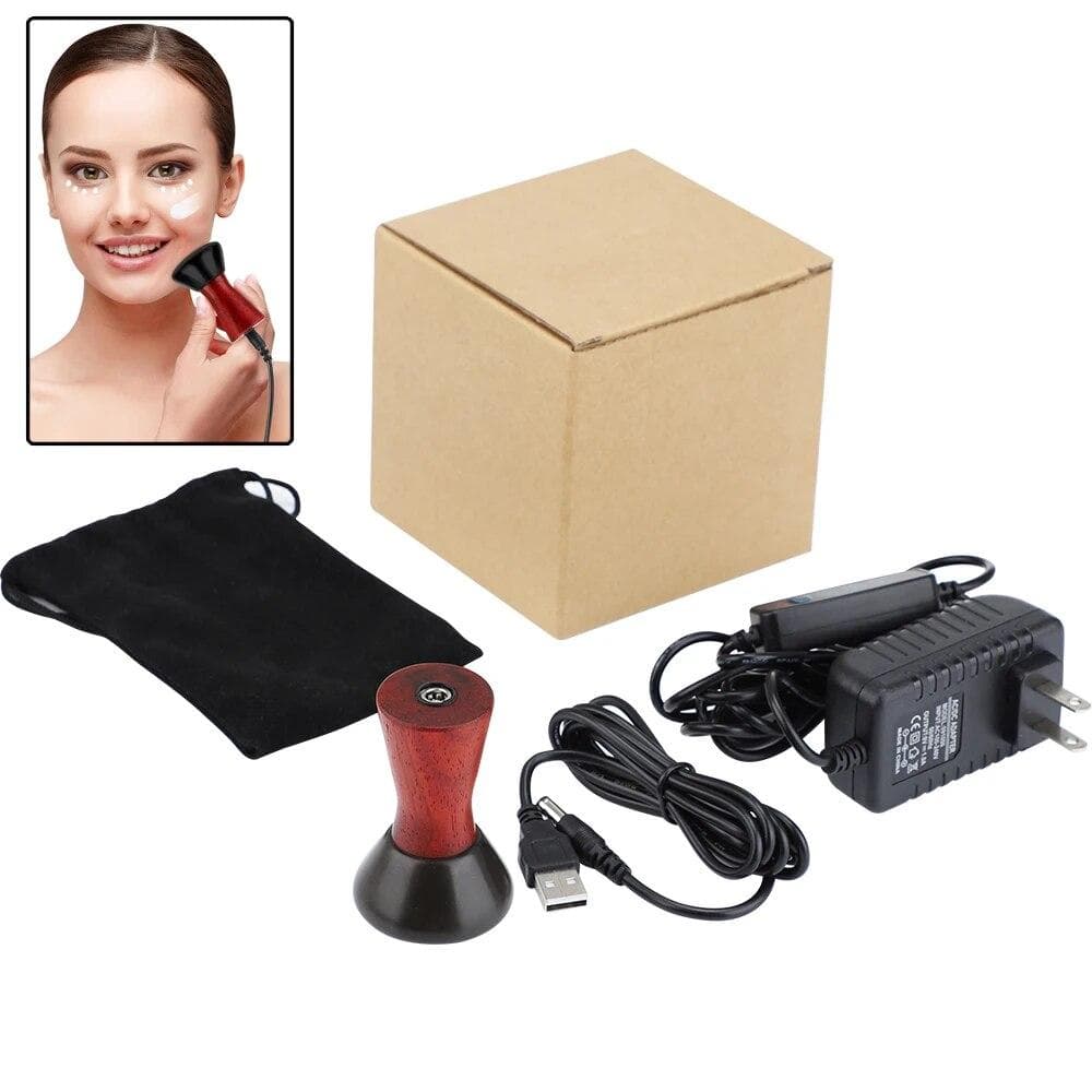Electric Heating Bian Stone Gua Sha Massager Hot Compress Body Physiotherapy Tool Back Face Massage Warm Moxibustion Guasha Tool CN