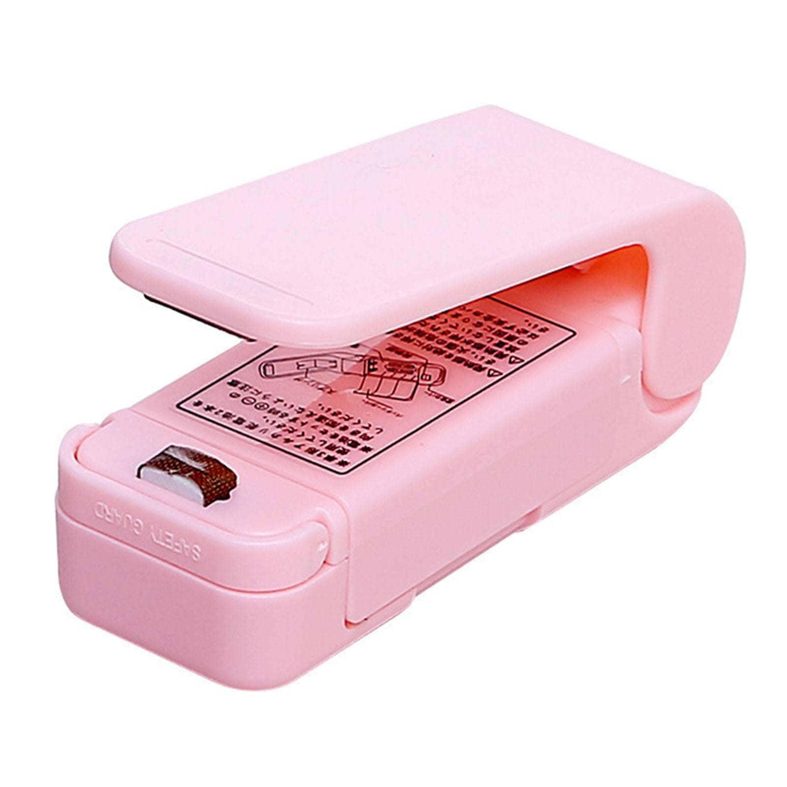 Mini Bag Sealer ABS Plastic Food Preservation Handheld Portable Mini Sealing Machine for Snack
