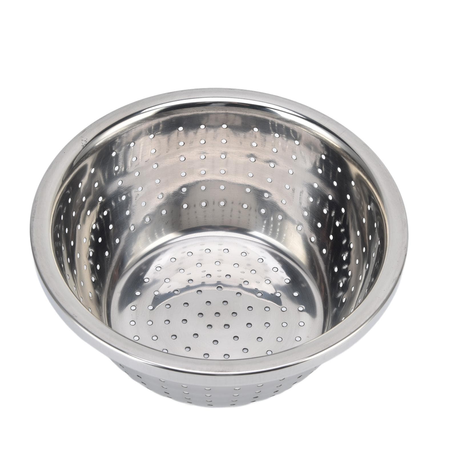 Vegetable Washing Basket Rustproof Multifunction Stainless Steel Colander for Kitchen Household 18CM; 3L