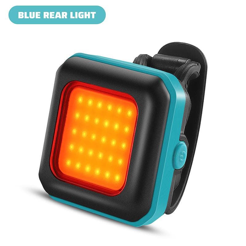 Bike Light Cycling Bicycle Front Rear Light Type-C Charge Headlight Light Warning Taillight LED Lantern Bike Parts