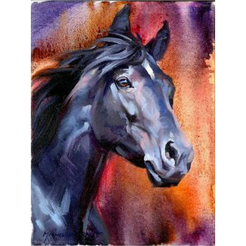 5D Diamond Embroidery Horse Picture Diamond Painting Cross Stitch 20X30CM