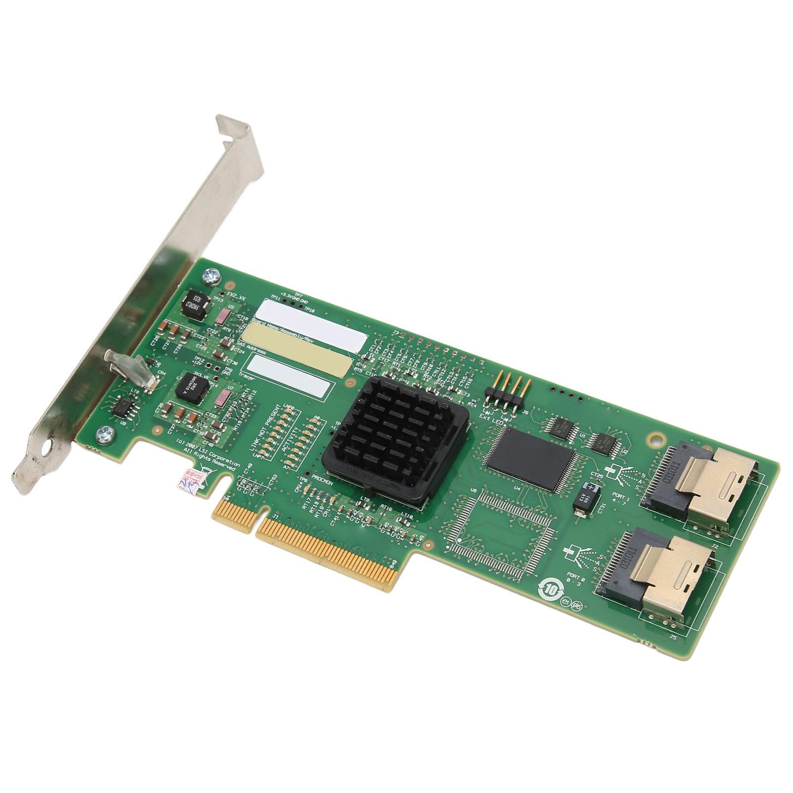 PCI E X8 Gigabit Ethernet Server Adapter Data Protection 2 SFF8087 Connector PCB Material Ethernet