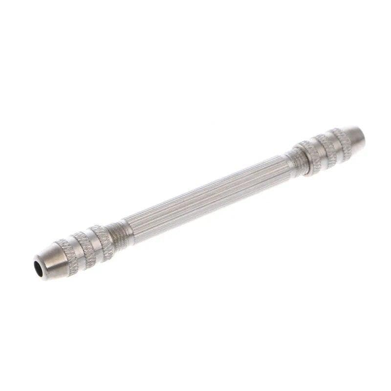 Double Ended Pin Vise DIY Hand Drill Pin Vise Resin Drill Tools with Collet Drill Making Tools for DIY Hairpin