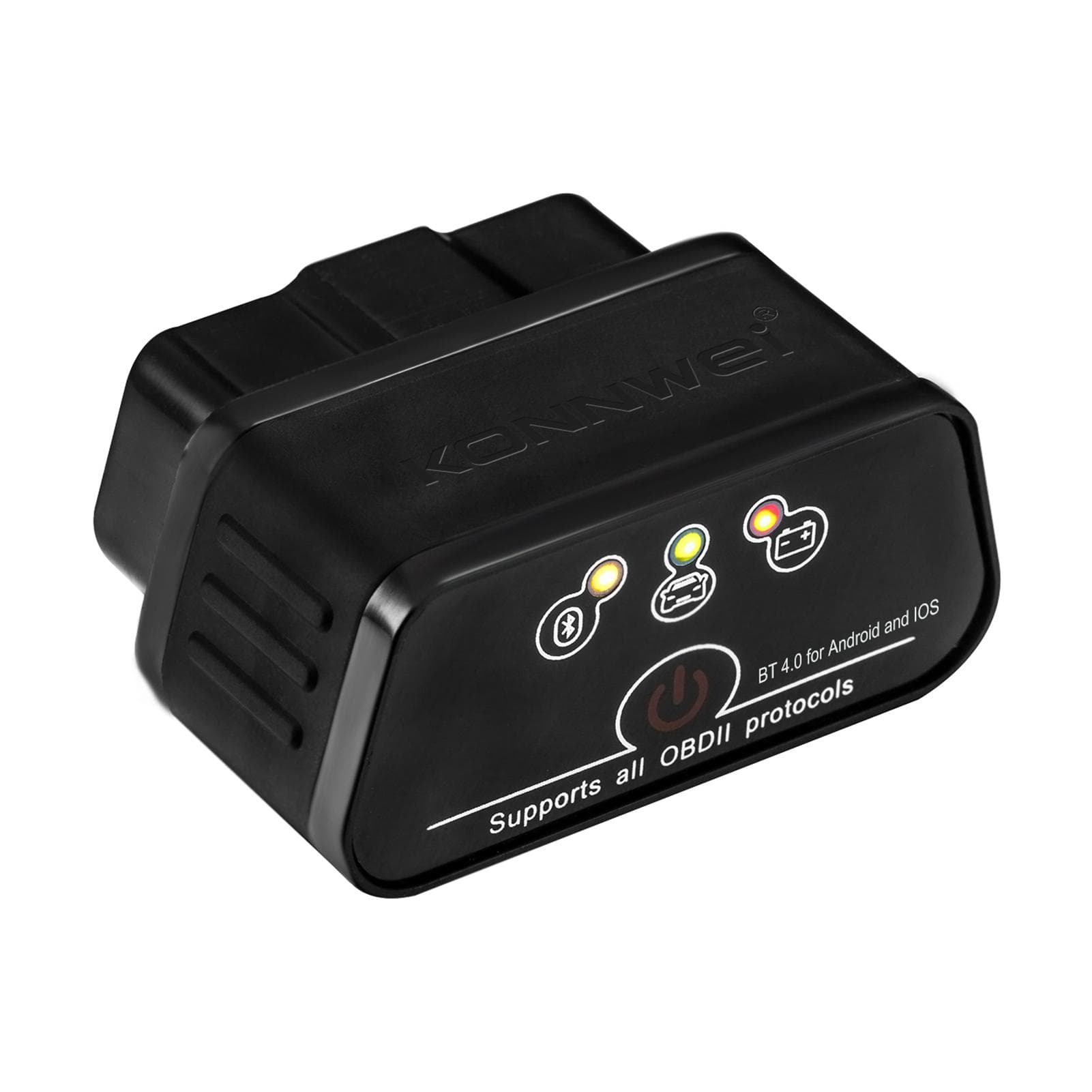 KONNWEI KW903 BT 4.0 Wireless OBD-II Car Auto Diagnostic Scan Tools Car Detector Tester Scanner for black