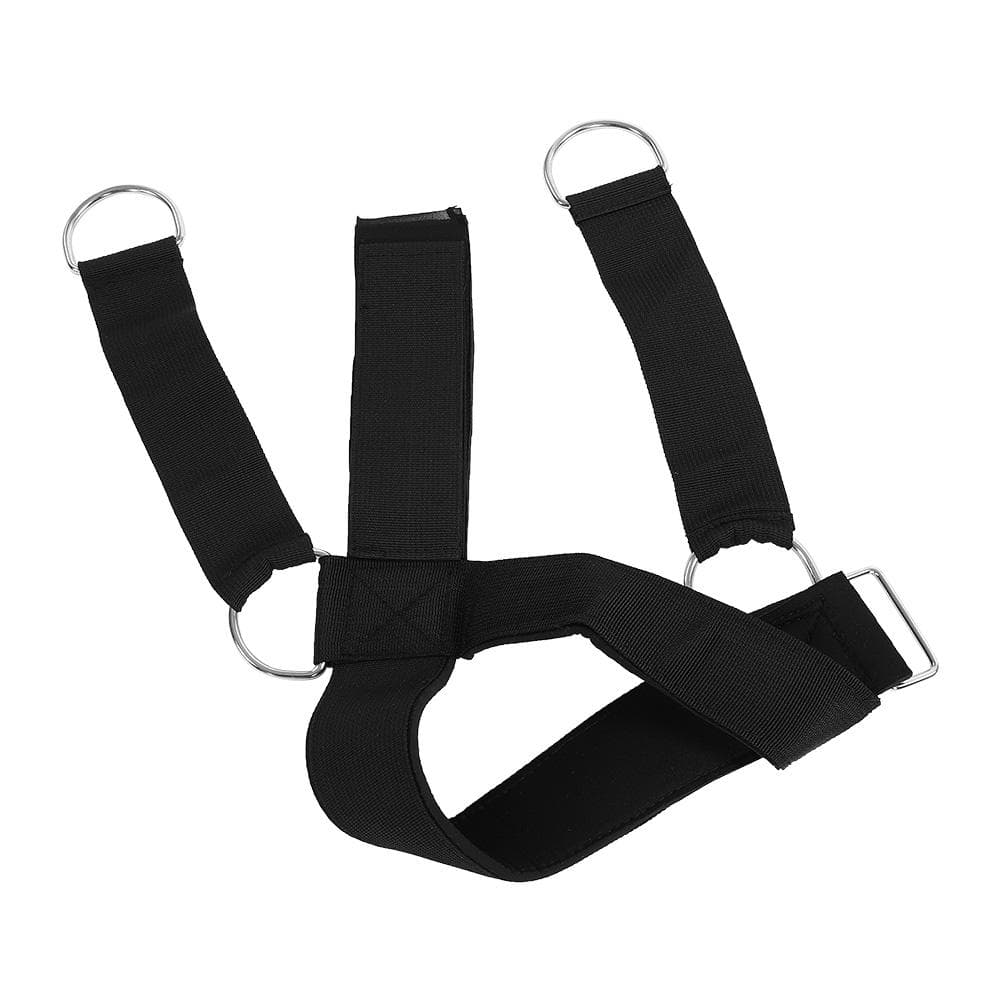 Nylon Head Weight Lifting Harness Neck Strap Strength Fitness Exercise Belt Gym Belt
